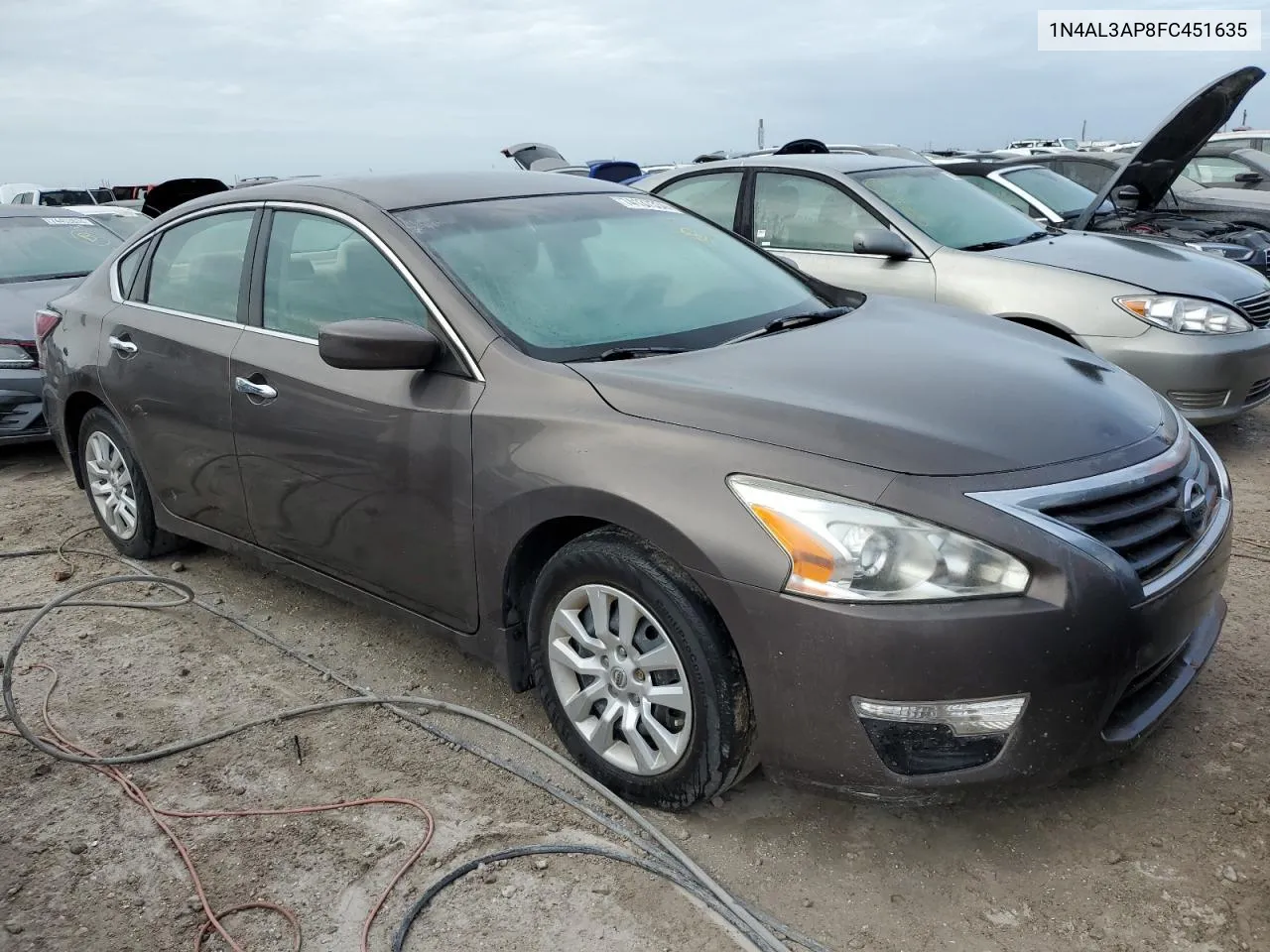 2015 Nissan Altima 2.5 VIN: 1N4AL3AP8FC451635 Lot: 74137334