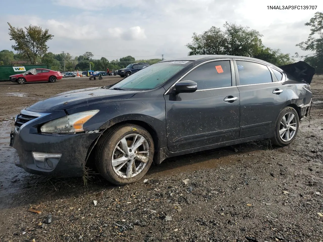 2015 Nissan Altima 2.5 VIN: 1N4AL3AP3FC139707 Lot: 74209064