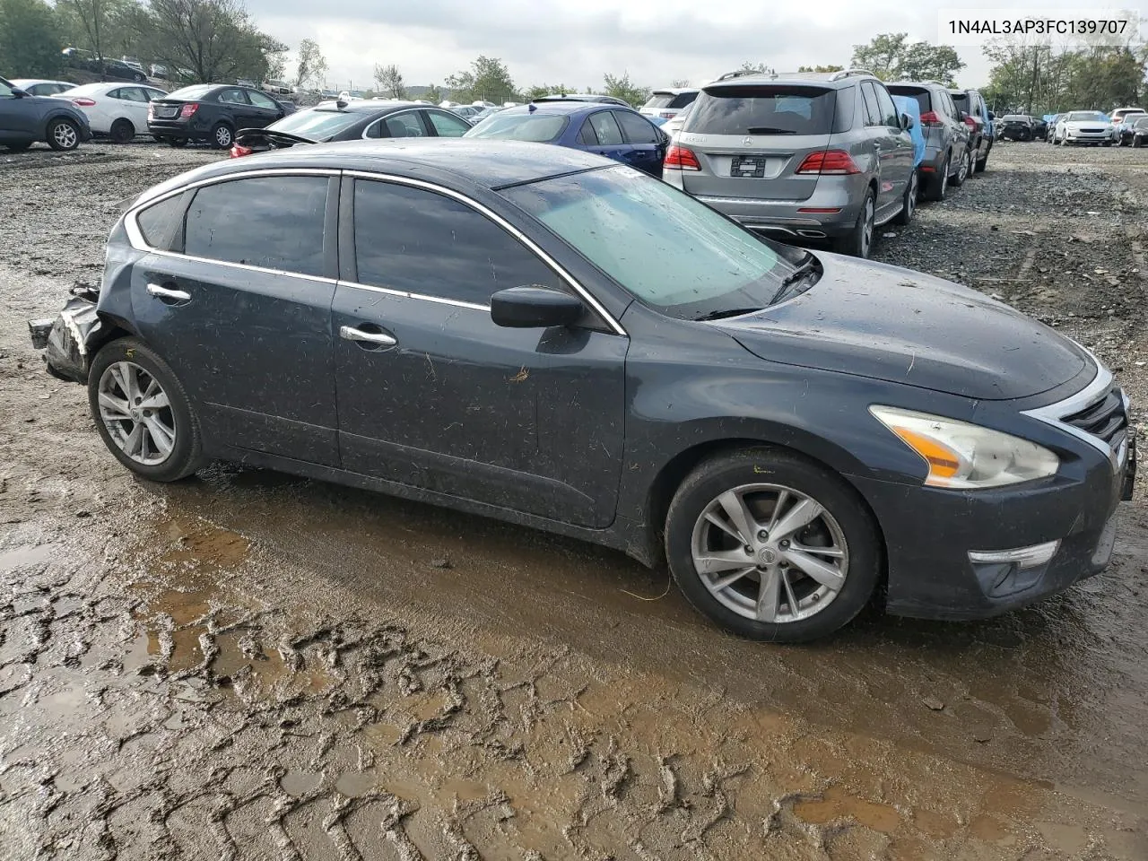 2015 Nissan Altima 2.5 VIN: 1N4AL3AP3FC139707 Lot: 74209064