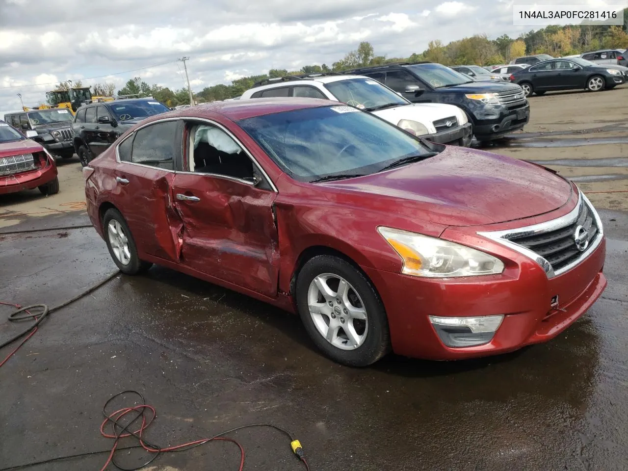 2015 Nissan Altima 2.5 VIN: 1N4AL3AP0FC281416 Lot: 74230934