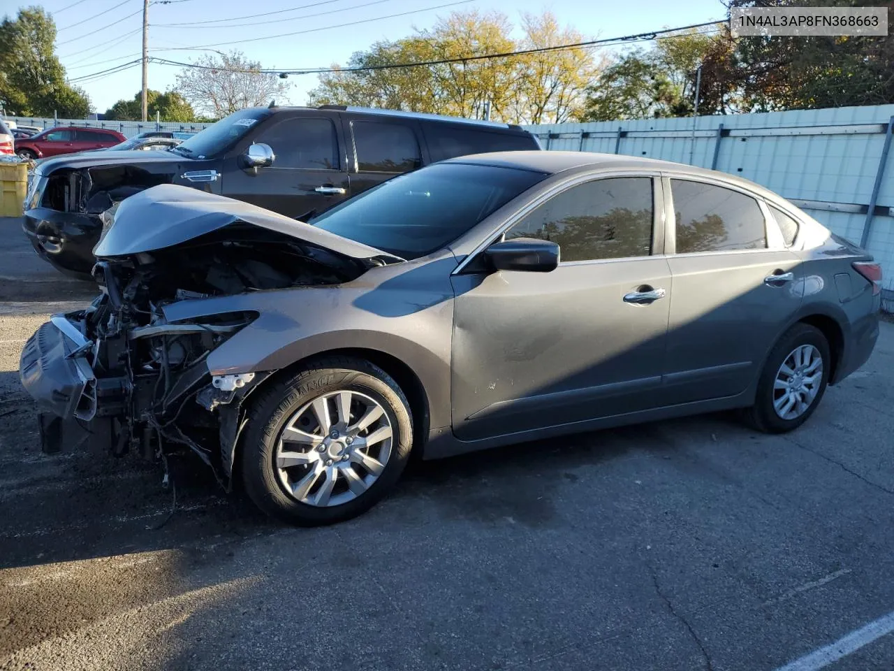 2015 Nissan Altima 2.5 VIN: 1N4AL3AP8FN368663 Lot: 74302394