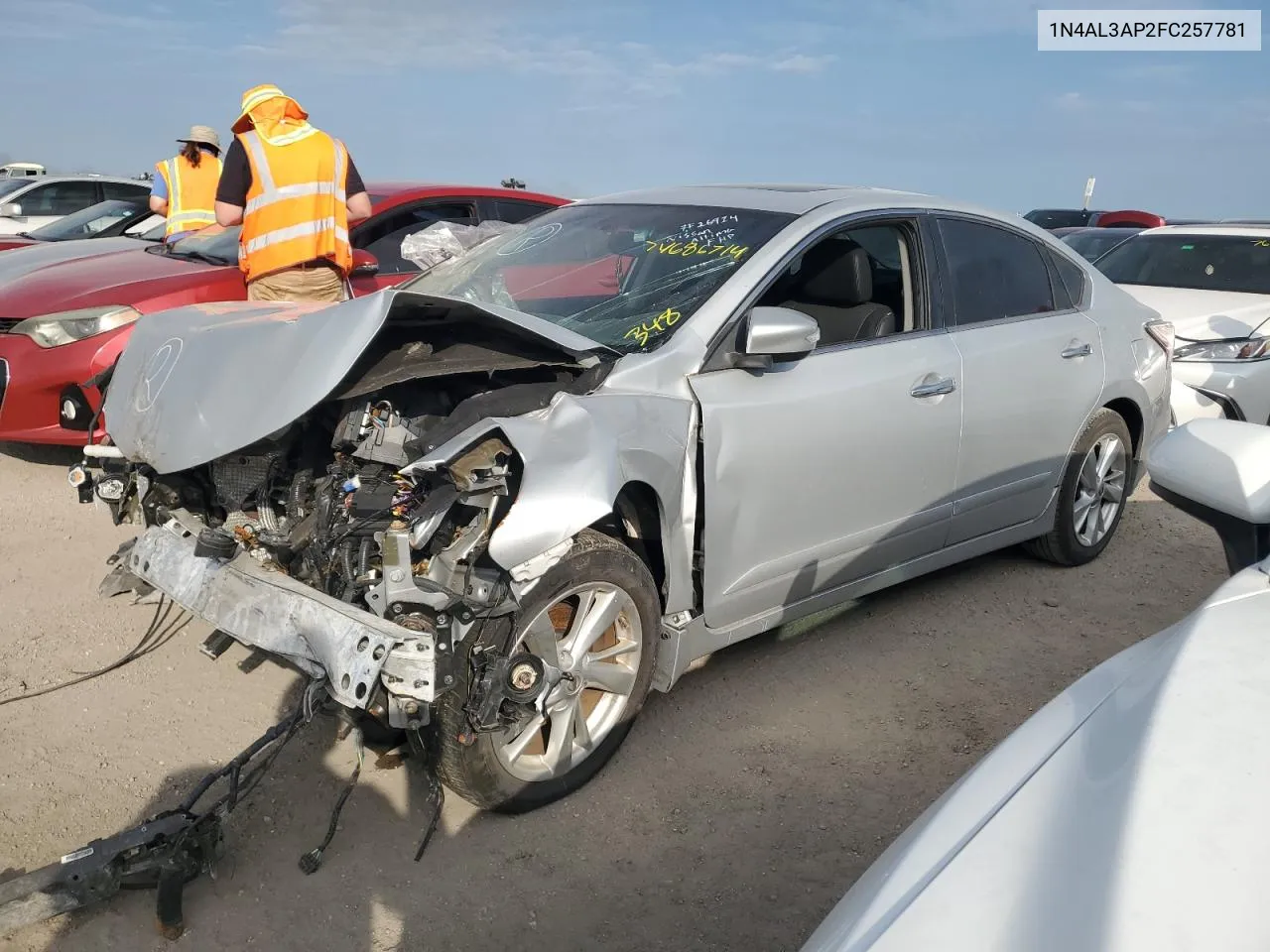 2015 Nissan Altima 2.5 VIN: 1N4AL3AP2FC257781 Lot: 74686714