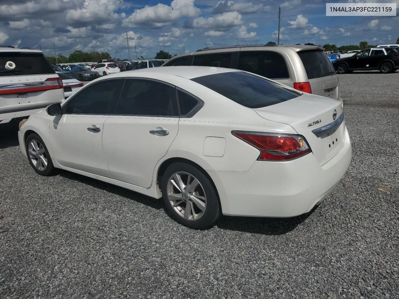 2015 Nissan Altima 2.5 VIN: 1N4AL3AP3FC221159 Lot: 74781904