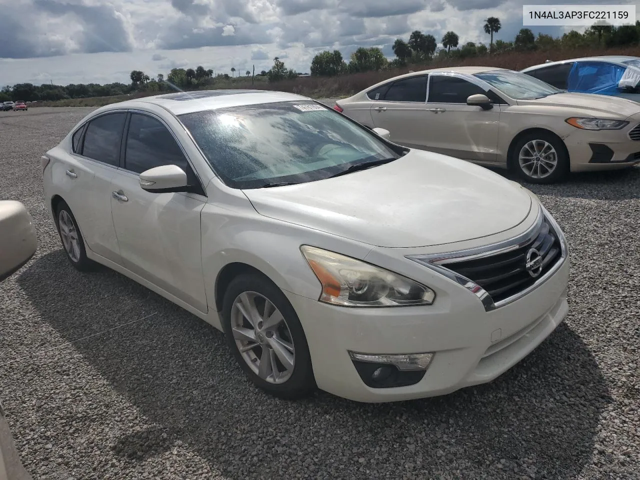 2015 Nissan Altima 2.5 VIN: 1N4AL3AP3FC221159 Lot: 74781904