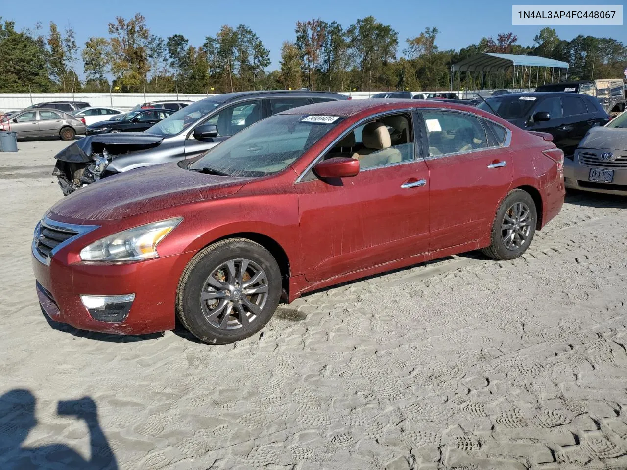 2015 Nissan Altima 2.5 VIN: 1N4AL3AP4FC448067 Lot: 74804474