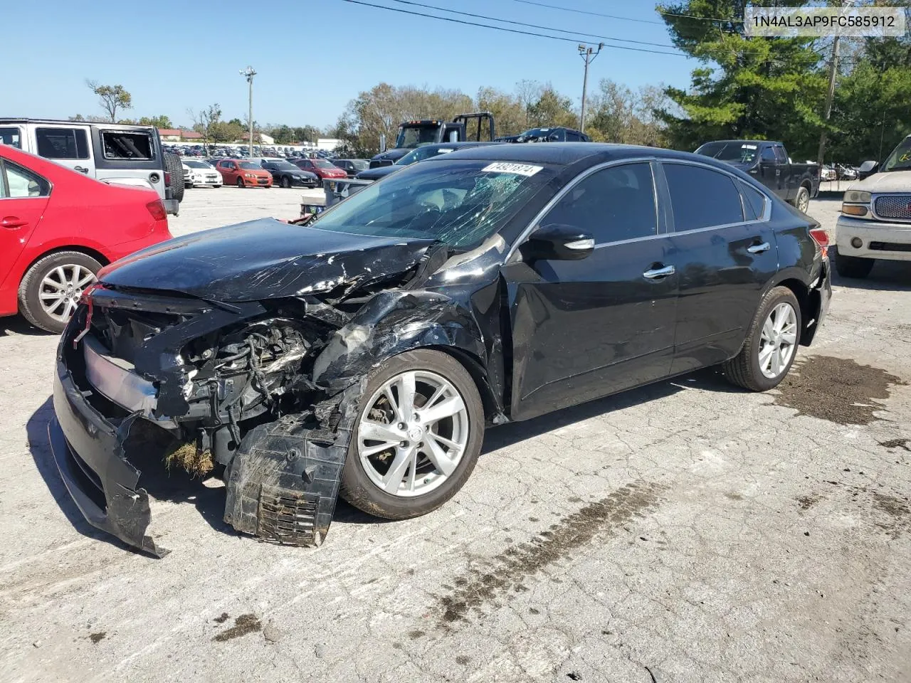 2015 Nissan Altima 2.5 VIN: 1N4AL3AP9FC585912 Lot: 74921874