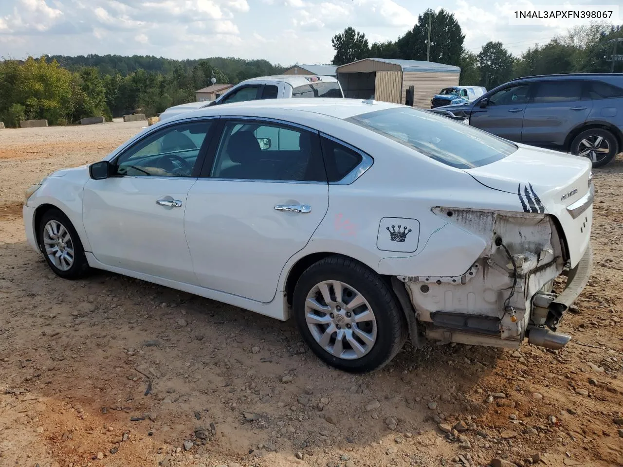 2015 Nissan Altima 2.5 VIN: 1N4AL3APXFN398067 Lot: 74981724