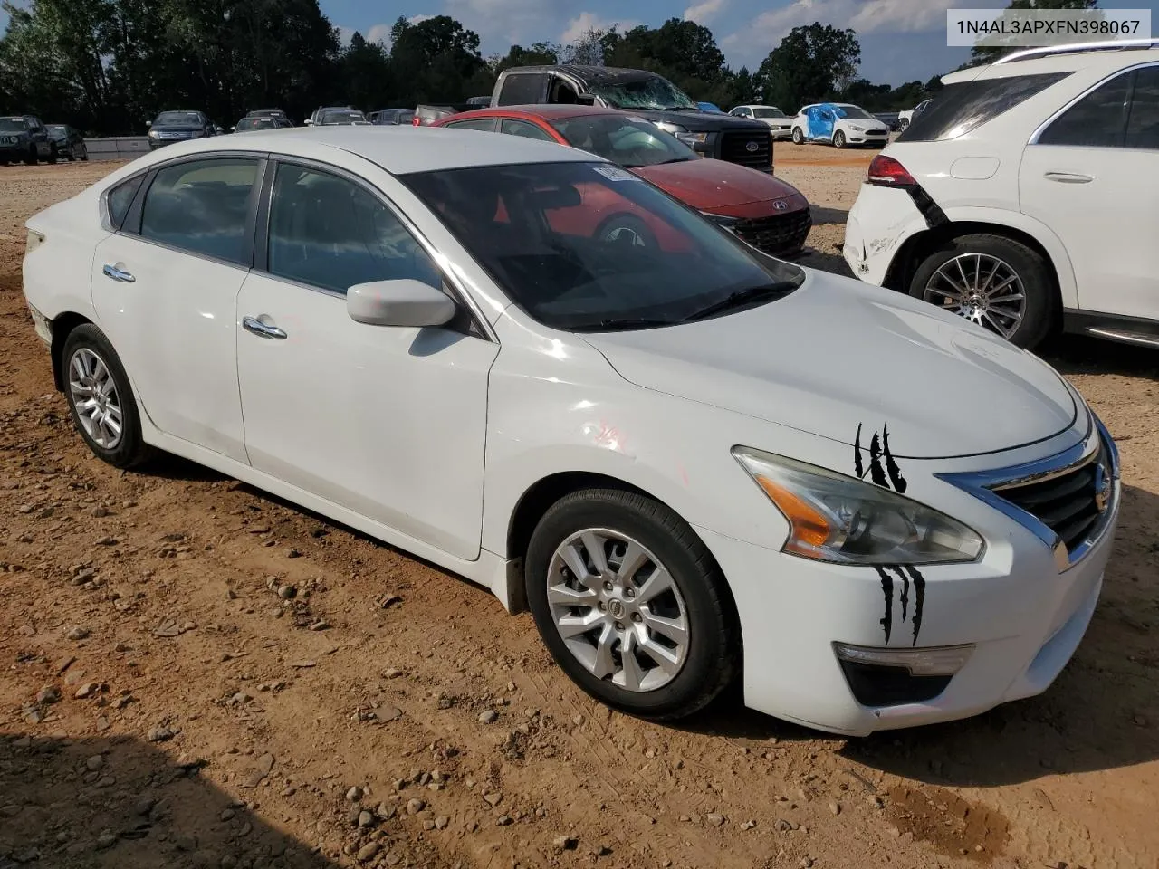 2015 Nissan Altima 2.5 VIN: 1N4AL3APXFN398067 Lot: 74981724