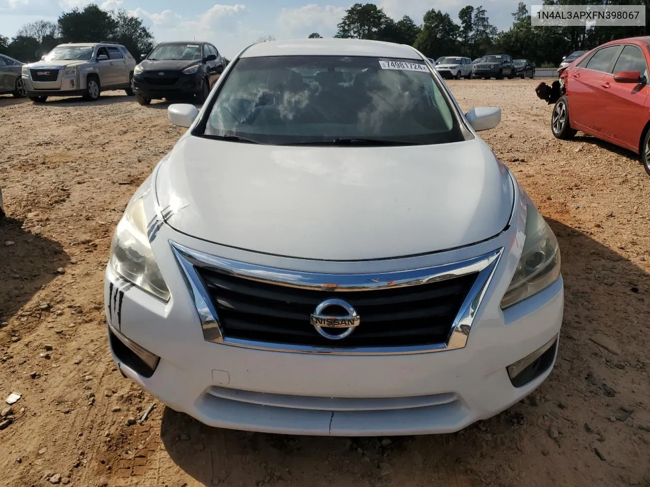 1N4AL3APXFN398067 2015 Nissan Altima 2.5