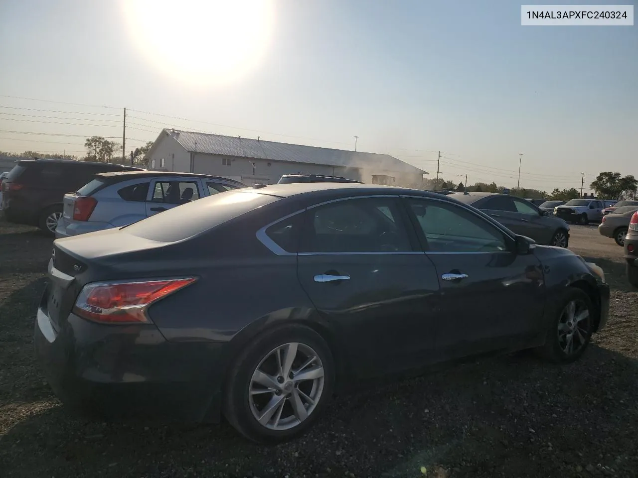 2015 Nissan Altima 2.5 VIN: 1N4AL3APXFC240324 Lot: 75042104