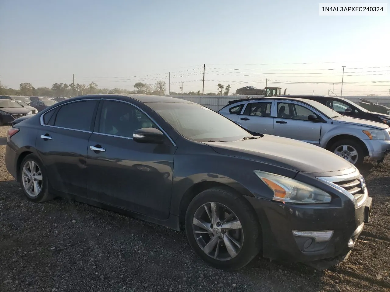 2015 Nissan Altima 2.5 VIN: 1N4AL3APXFC240324 Lot: 75042104