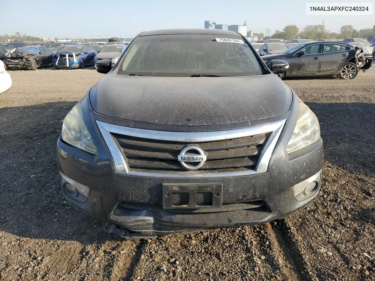 2015 Nissan Altima 2.5 VIN: 1N4AL3APXFC240324 Lot: 75042104