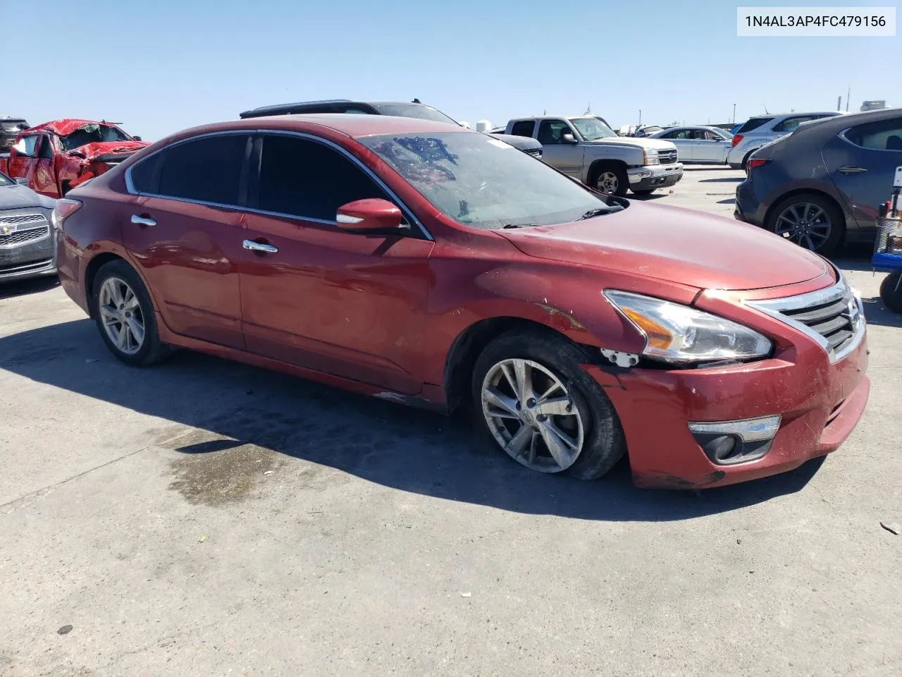 2015 Nissan Altima 2.5 VIN: 1N4AL3AP4FC479156 Lot: 75047344