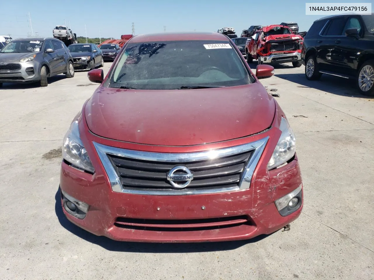 2015 Nissan Altima 2.5 VIN: 1N4AL3AP4FC479156 Lot: 75047344