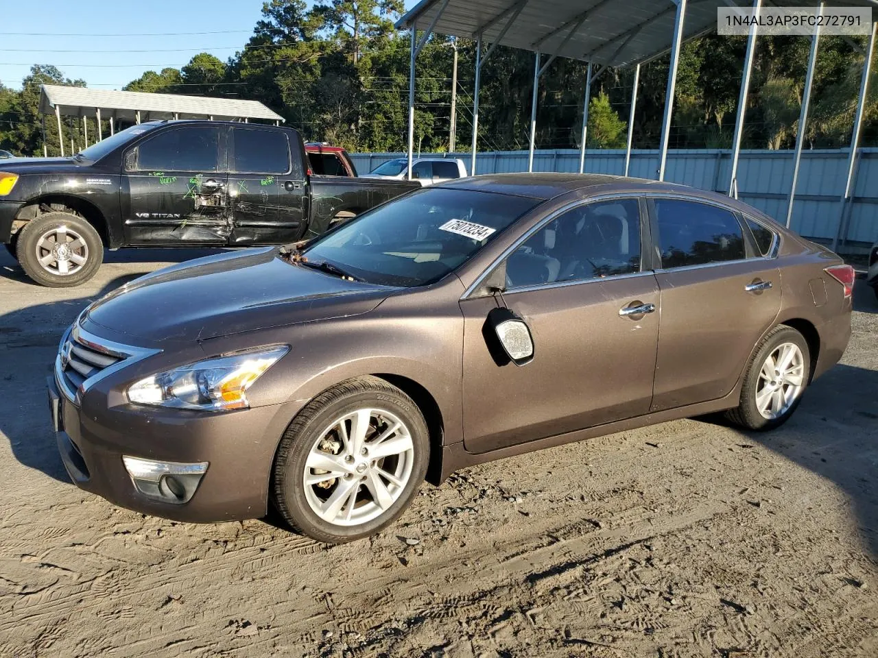 2015 Nissan Altima 2.5 VIN: 1N4AL3AP3FC272791 Lot: 75073234