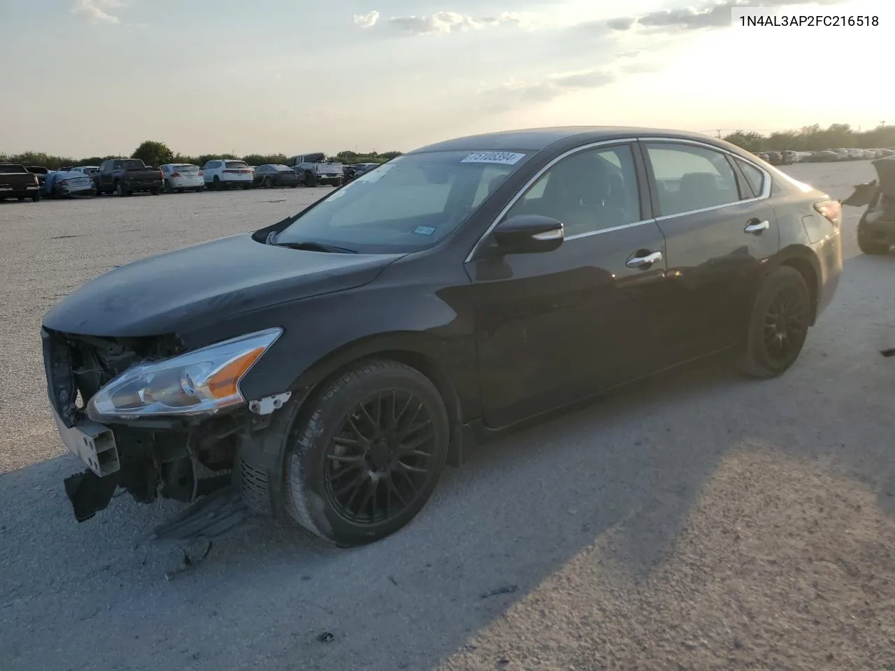 2015 Nissan Altima 2.5 VIN: 1N4AL3AP2FC216518 Lot: 75108394