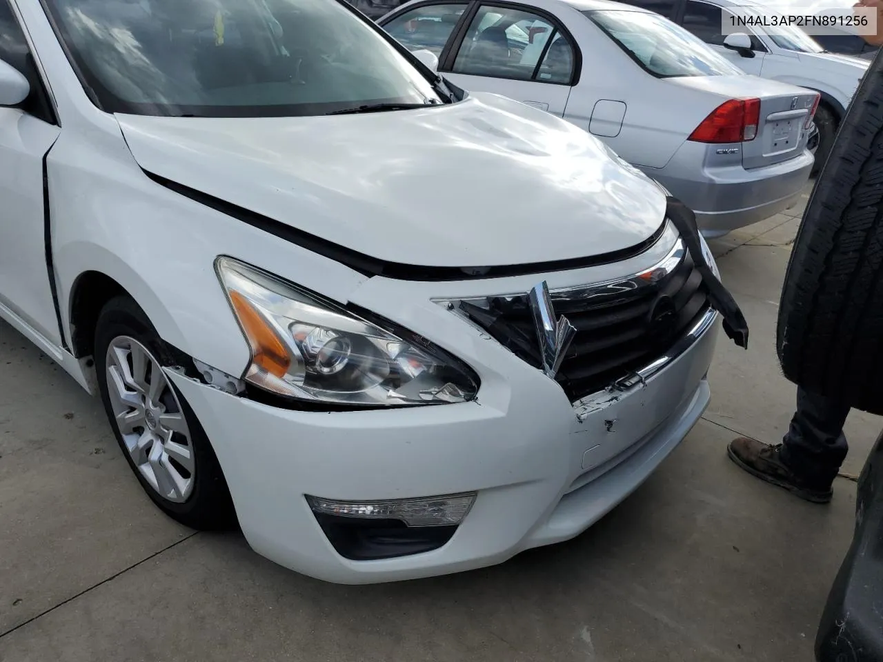 2015 Nissan Altima 2.5 VIN: 1N4AL3AP2FN891256 Lot: 75172214