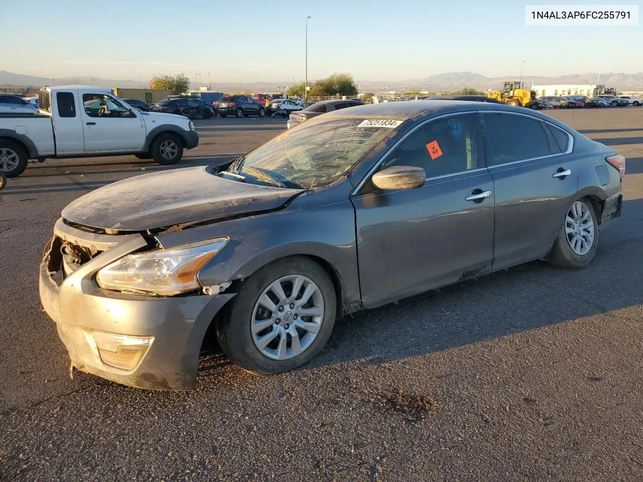 2015 Nissan Altima 2.5 VIN: 1N4AL3AP6FC255791 Lot: 75251834