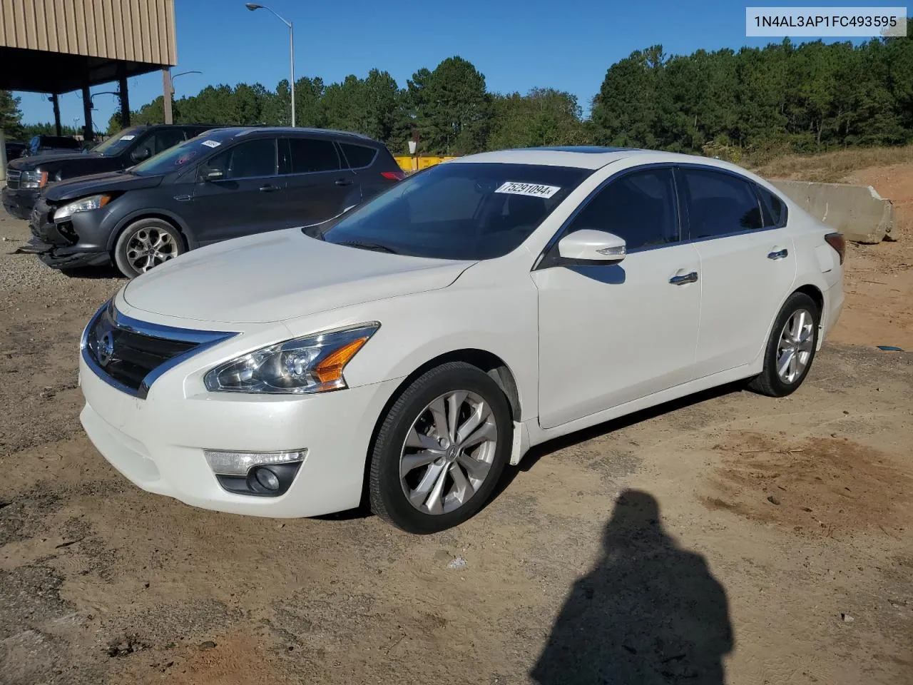 2015 Nissan Altima 2.5 VIN: 1N4AL3AP1FC493595 Lot: 75291094