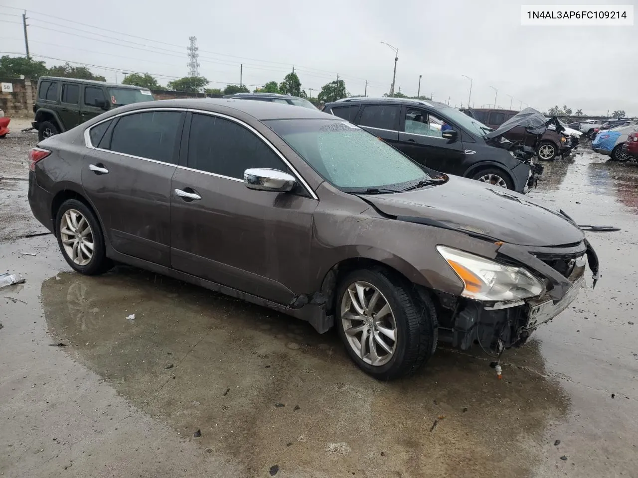 2015 Nissan Altima 2.5 VIN: 1N4AL3AP6FC109214 Lot: 75302474