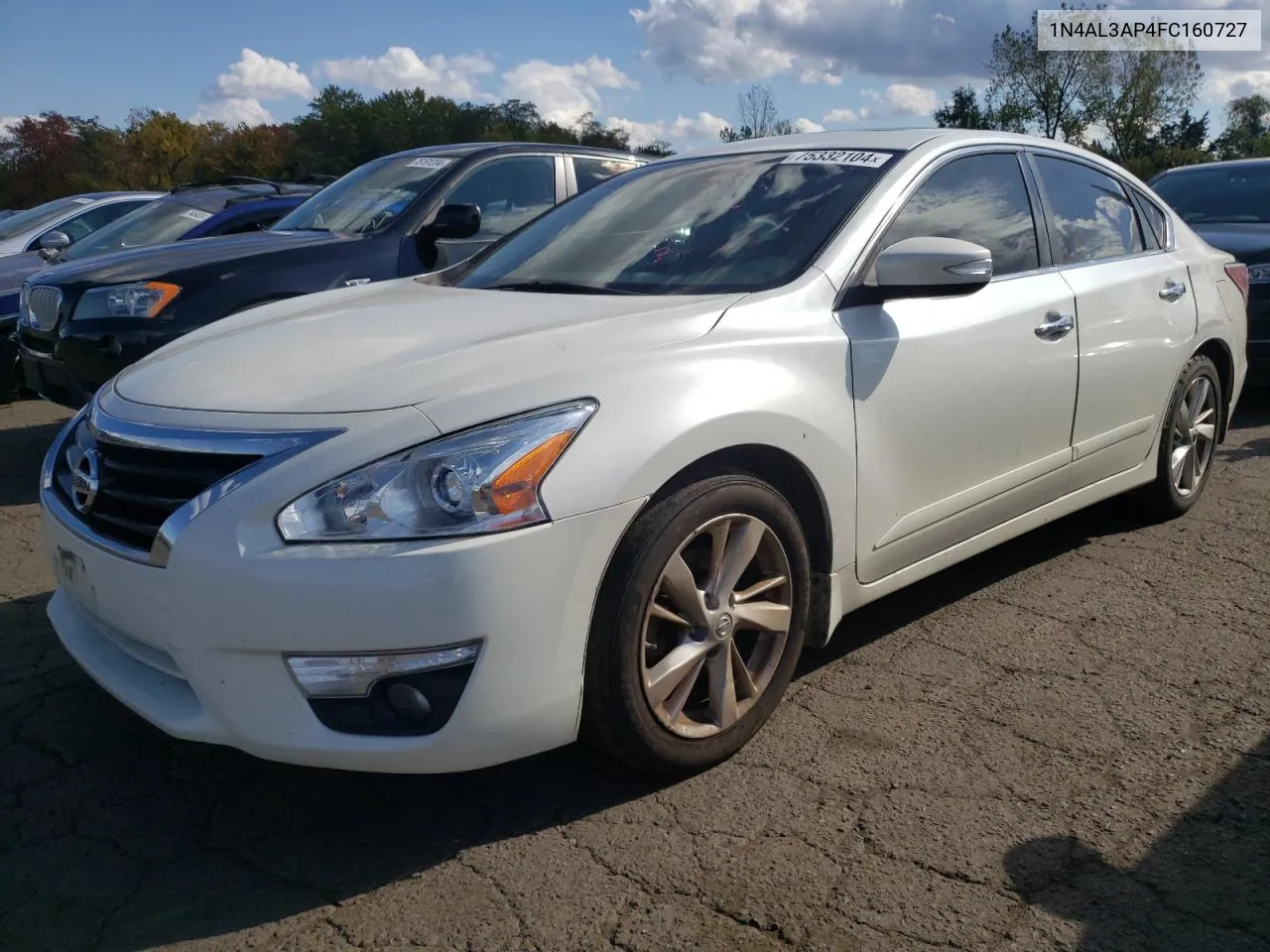 2015 Nissan Altima 2.5 VIN: 1N4AL3AP4FC160727 Lot: 75332104