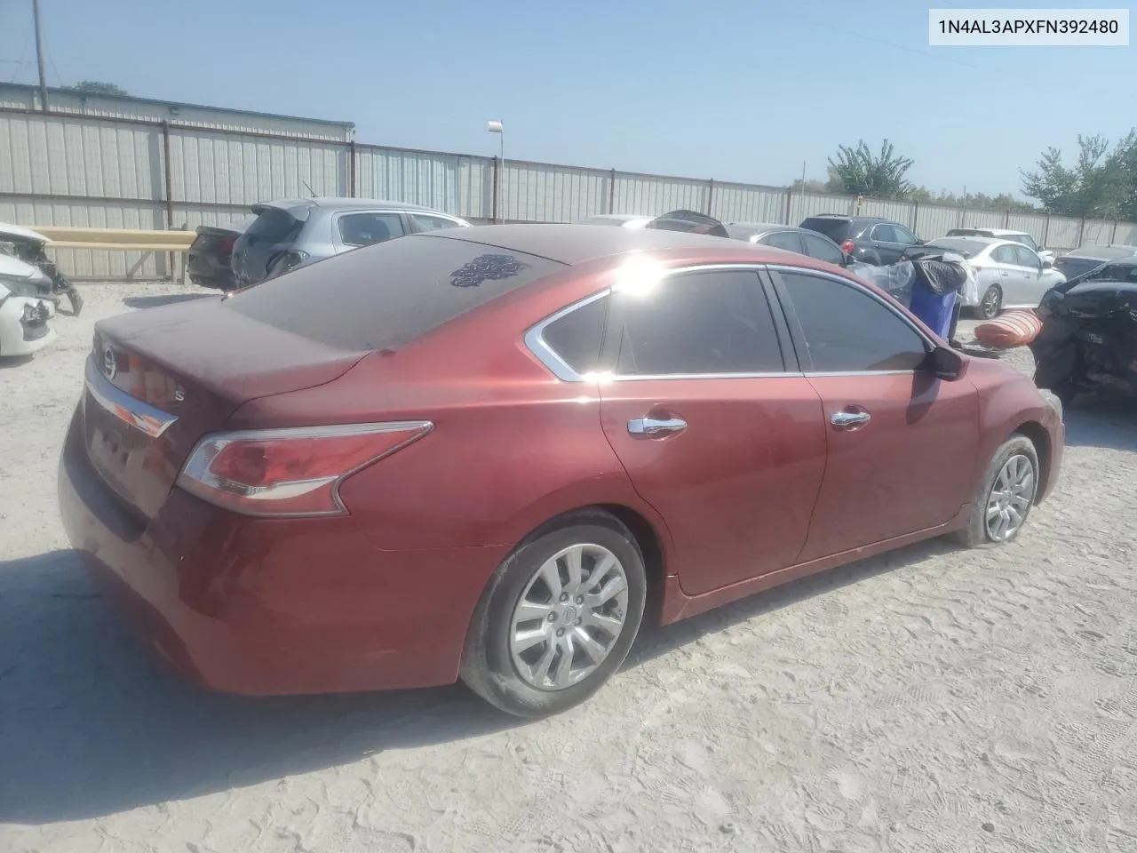 1N4AL3APXFN392480 2015 Nissan Altima 2.5