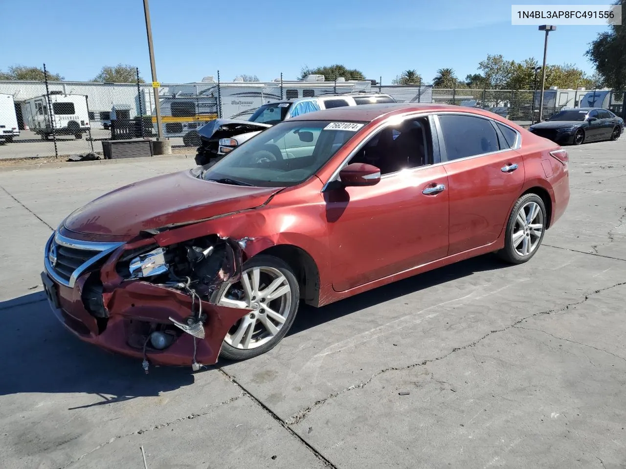 2015 Nissan Altima 3.5S VIN: 1N4BL3AP8FC491556 Lot: 75621074