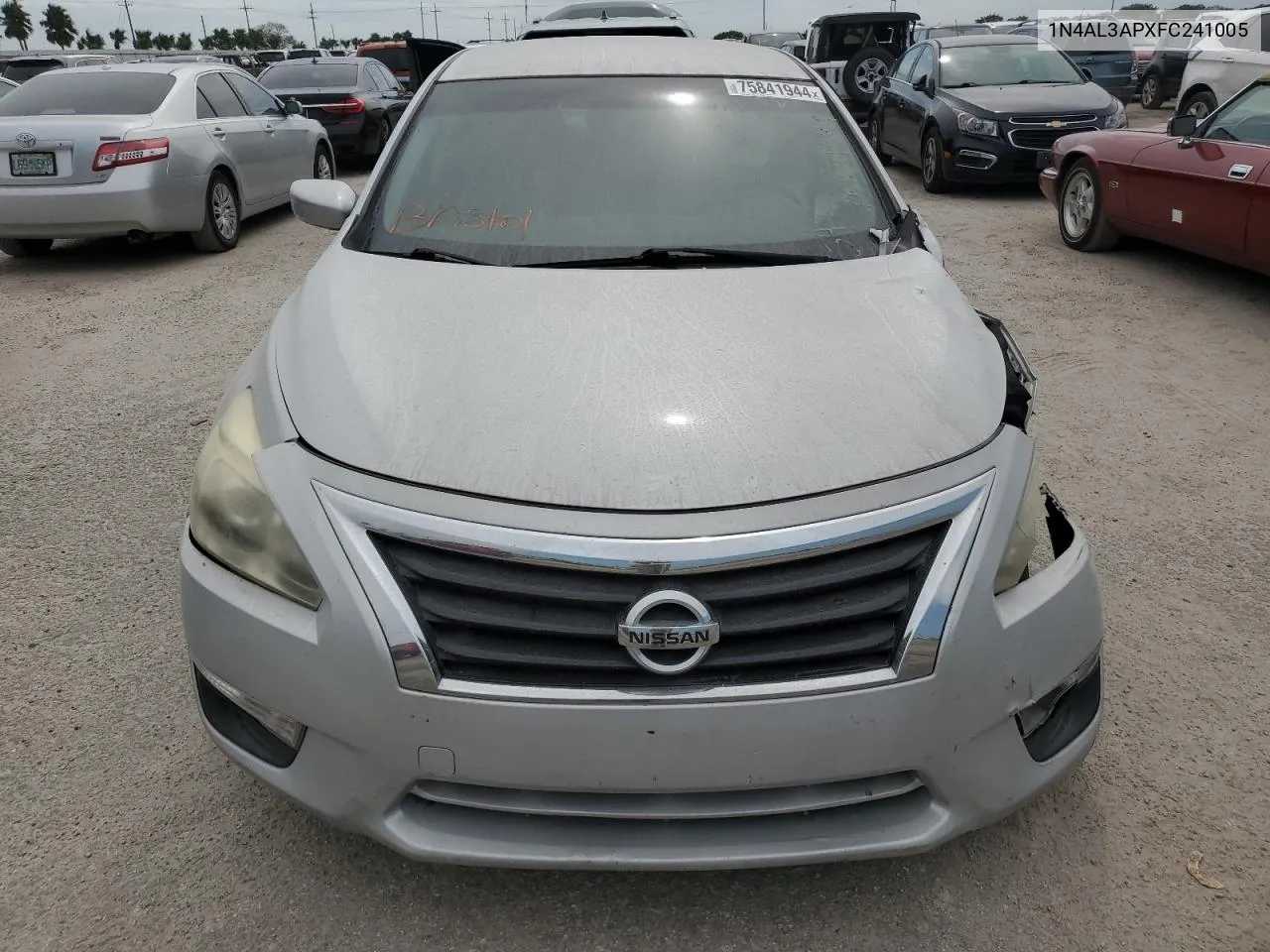 2015 Nissan Altima 2.5 VIN: 1N4AL3APXFC241005 Lot: 75841944