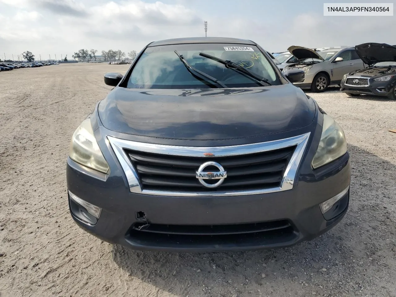 2015 Nissan Altima 2.5 VIN: 1N4AL3AP9FN340564 Lot: 75845354