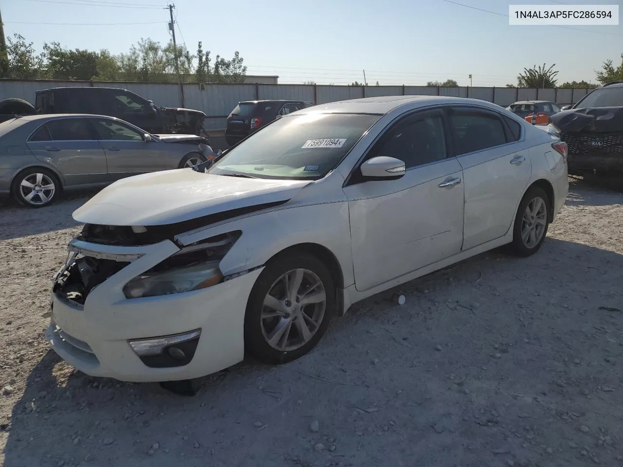 2015 Nissan Altima 2.5 VIN: 1N4AL3AP5FC286594 Lot: 75991094