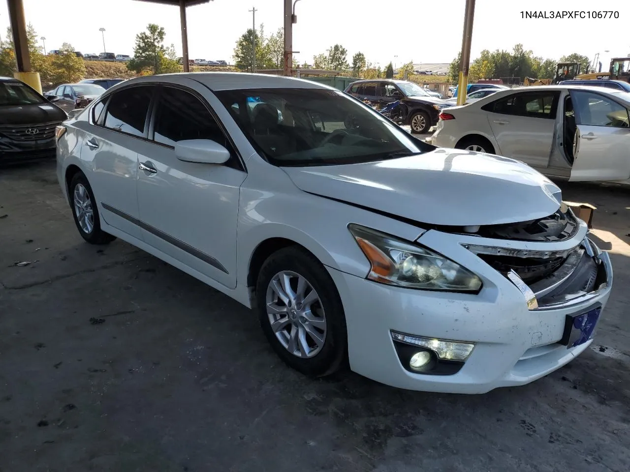 2015 Nissan Altima 2.5 VIN: 1N4AL3APXFC106770 Lot: 76022564