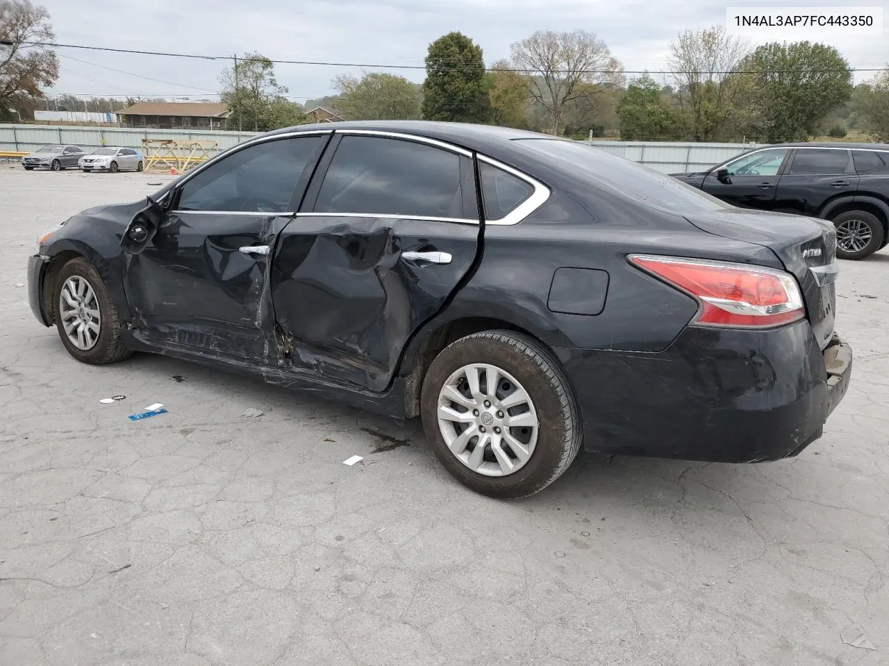 2015 Nissan Altima 2.5 VIN: 1N4AL3AP7FC443350 Lot: 76038124