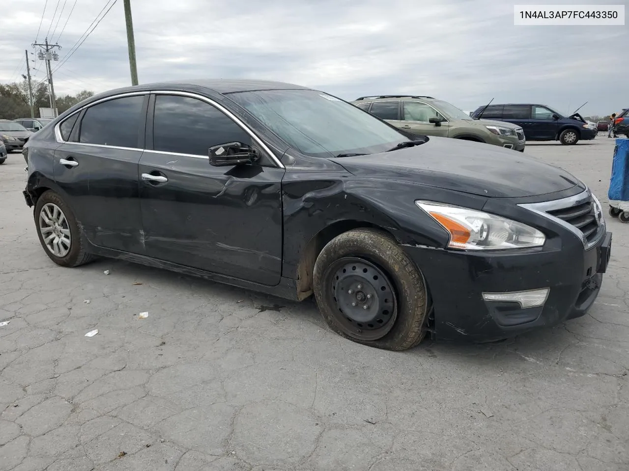 2015 Nissan Altima 2.5 VIN: 1N4AL3AP7FC443350 Lot: 76038124