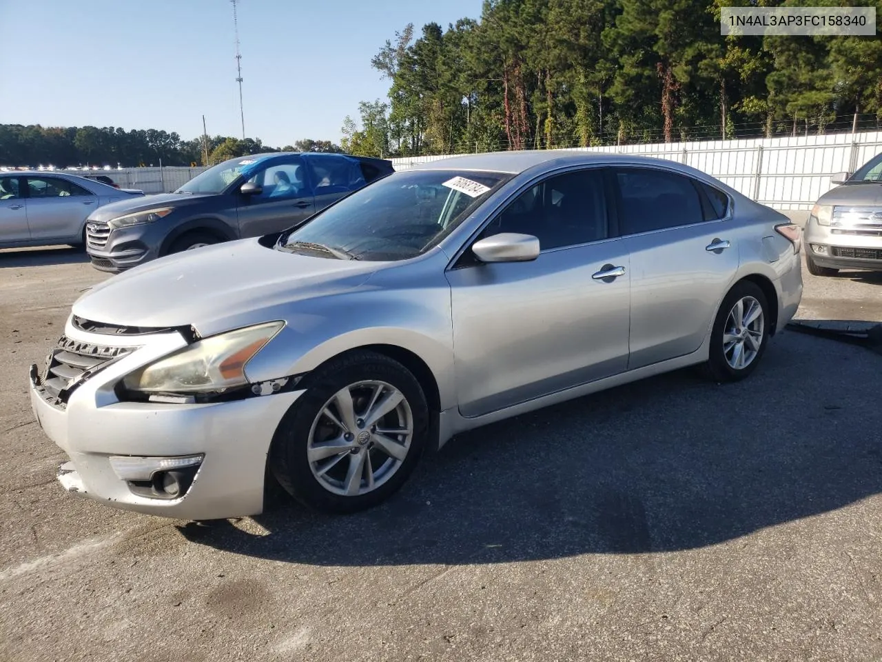 2015 Nissan Altima 2.5 VIN: 1N4AL3AP3FC158340 Lot: 76068784