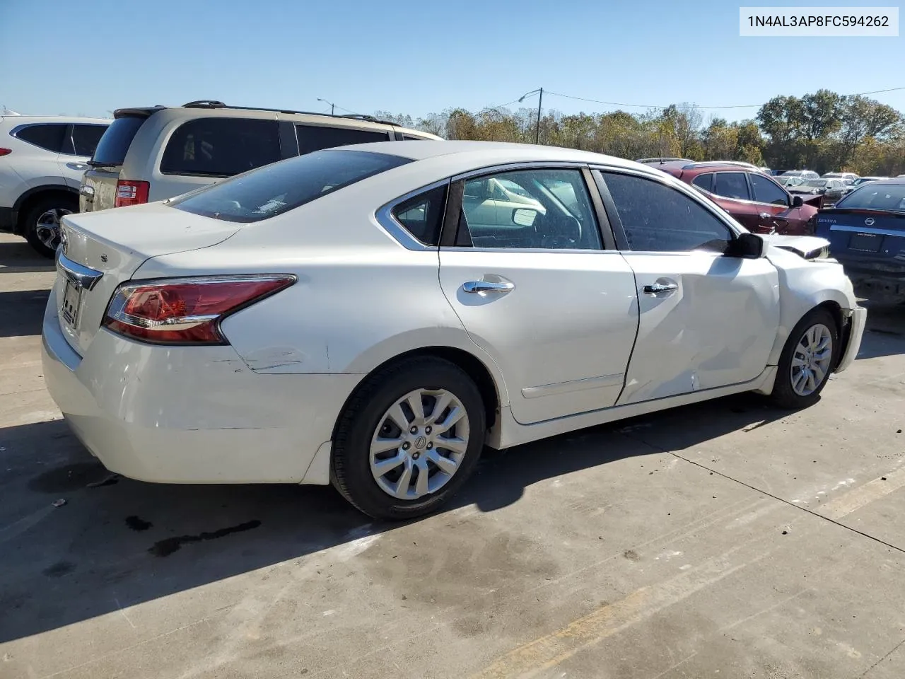 2015 Nissan Altima 2.5 VIN: 1N4AL3AP8FC594262 Lot: 76117694