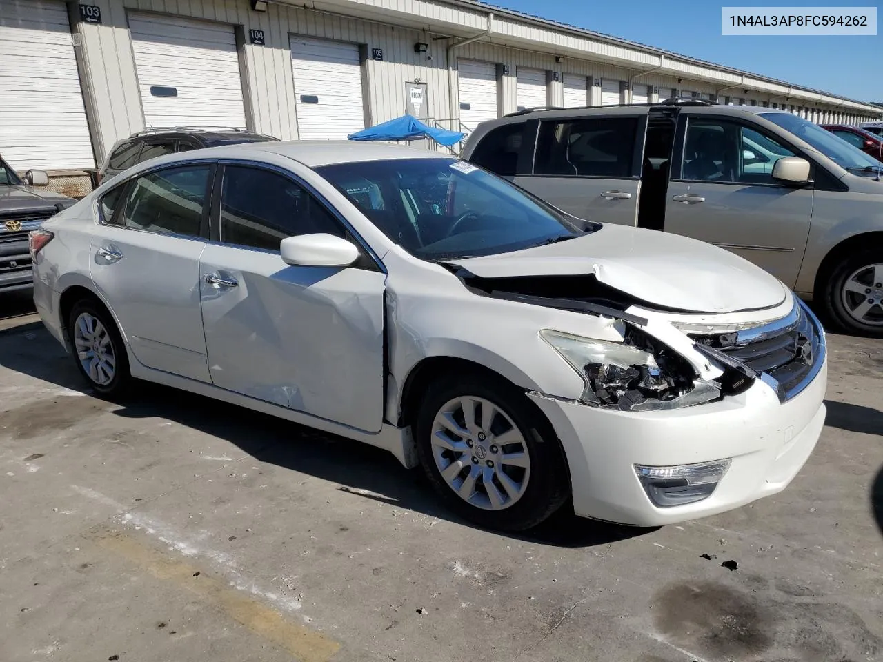 2015 Nissan Altima 2.5 VIN: 1N4AL3AP8FC594262 Lot: 76117694