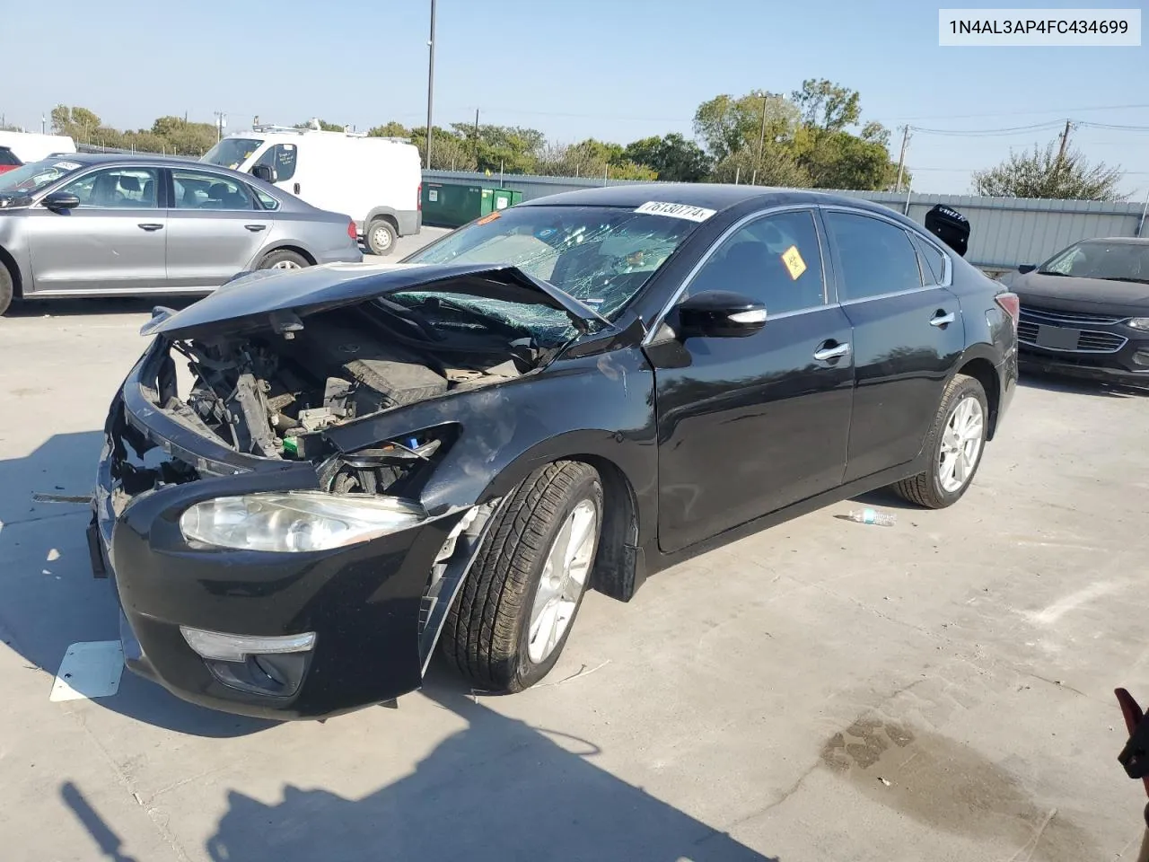 2015 Nissan Altima 2.5 VIN: 1N4AL3AP4FC434699 Lot: 76130774