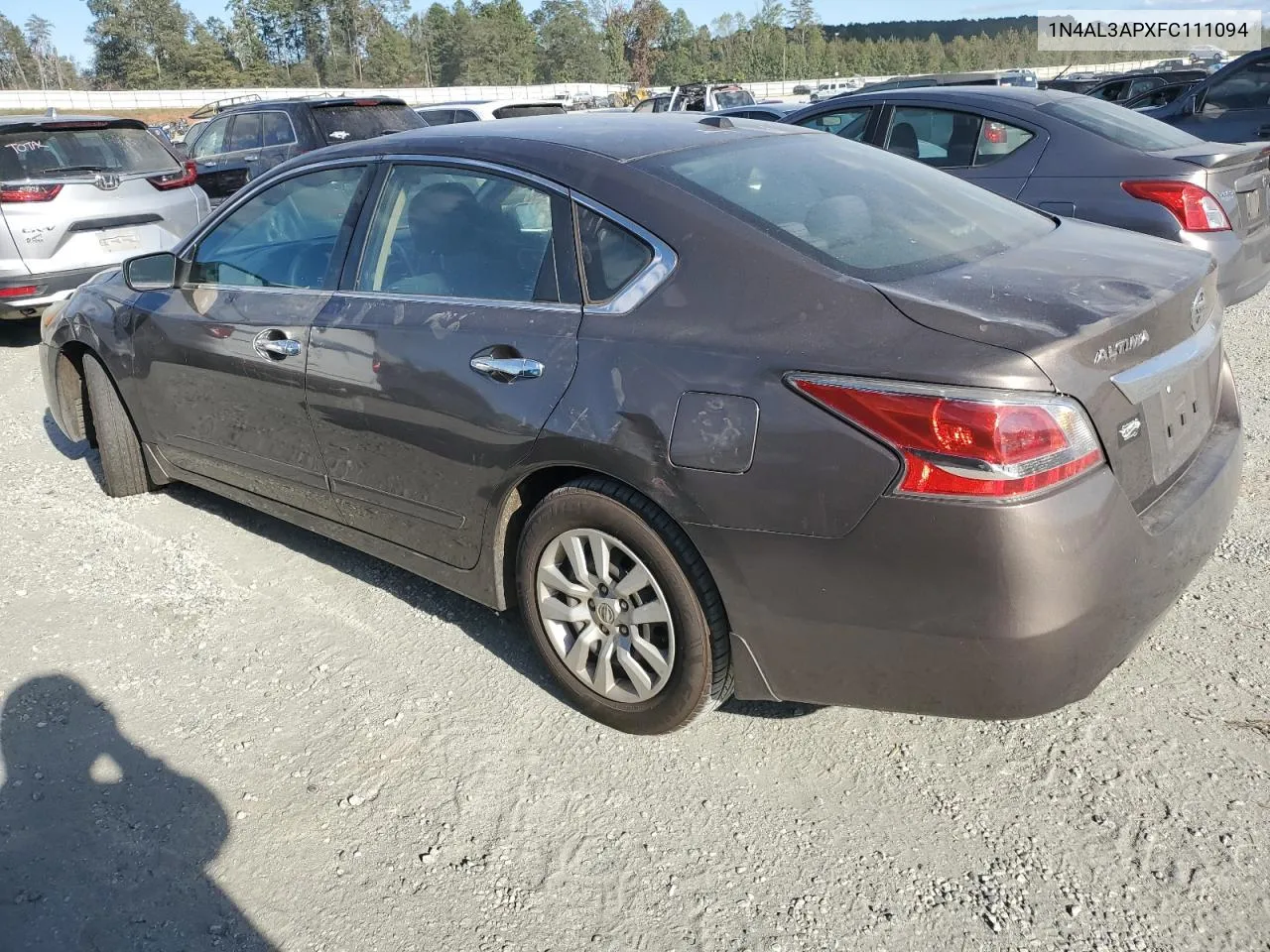 2015 Nissan Altima 2.5 VIN: 1N4AL3APXFC111094 Lot: 76168664