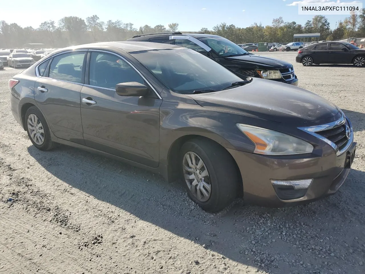 2015 Nissan Altima 2.5 VIN: 1N4AL3APXFC111094 Lot: 76168664