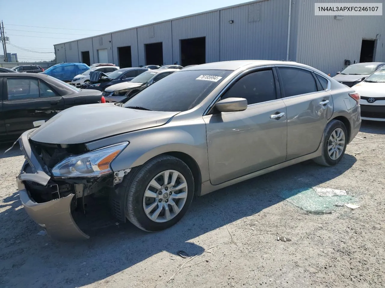 2015 Nissan Altima 2.5 VIN: 1N4AL3APXFC246107 Lot: 76185994