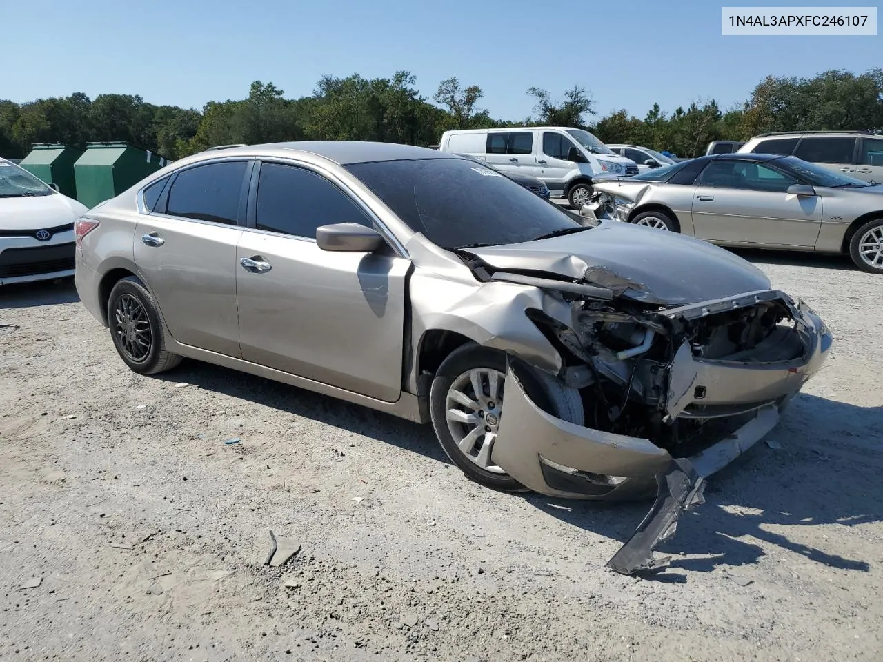 2015 Nissan Altima 2.5 VIN: 1N4AL3APXFC246107 Lot: 76185994