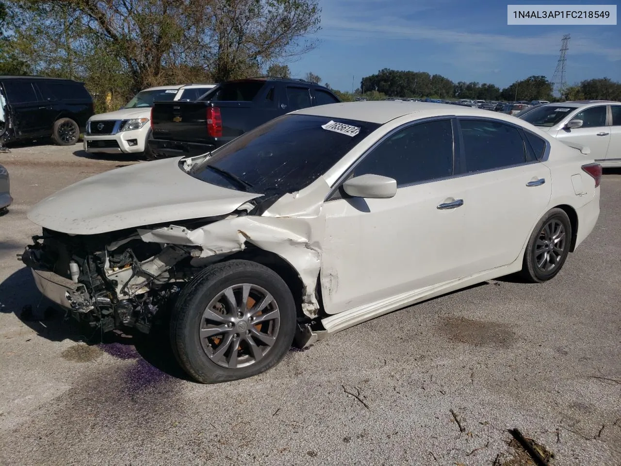 2015 Nissan Altima 2.5 VIN: 1N4AL3AP1FC218549 Lot: 76356124