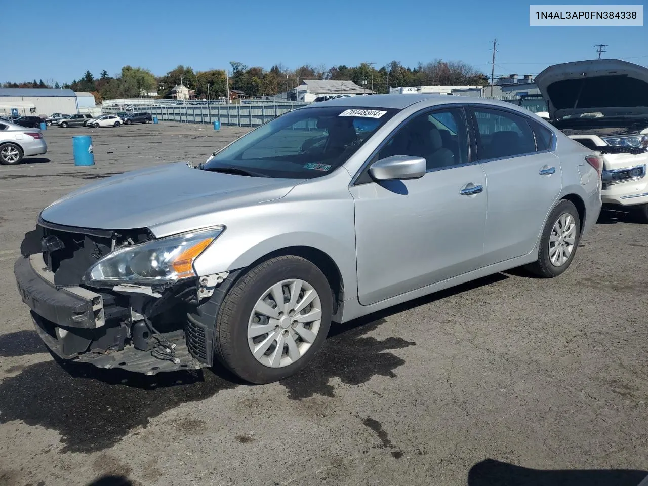 2015 Nissan Altima 2.5 VIN: 1N4AL3AP0FN384338 Lot: 76448304