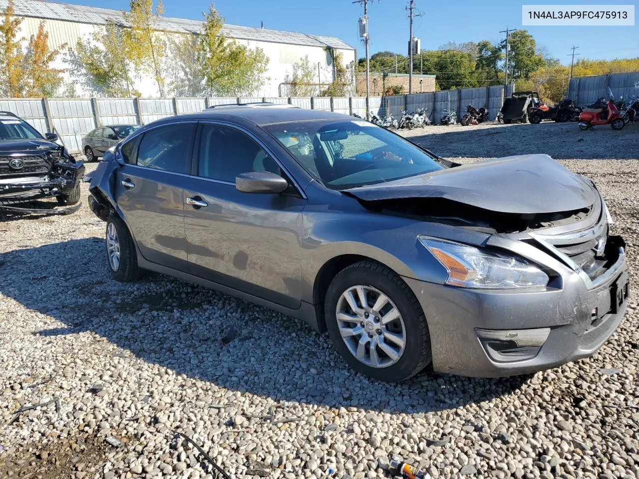 2015 Nissan Altima 2.5 VIN: 1N4AL3AP9FC475913 Lot: 76521014