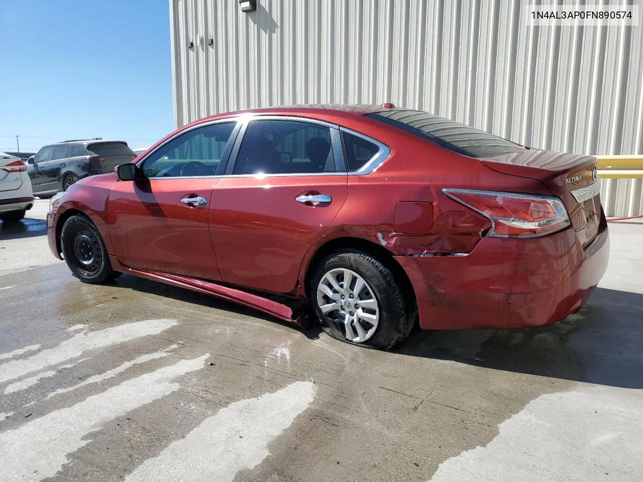 2015 Nissan Altima 2.5 VIN: 1N4AL3AP0FN890574 Lot: 76547464