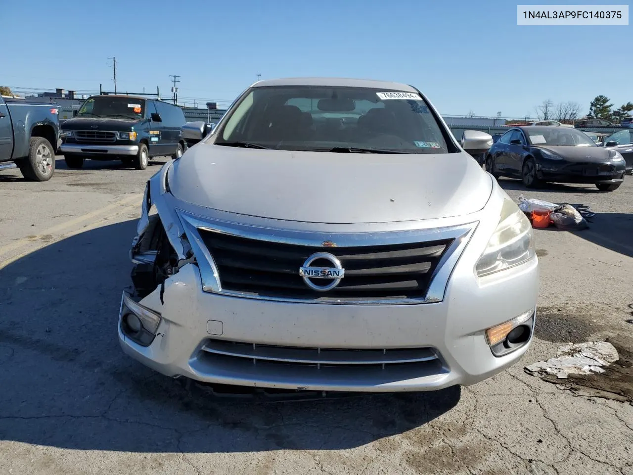 2015 Nissan Altima 2.5 VIN: 1N4AL3AP9FC140375 Lot: 76638494