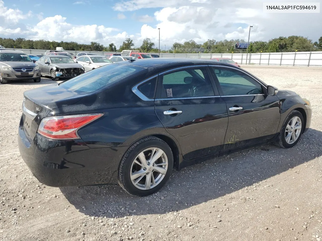 2015 Nissan Altima 2.5 VIN: 1N4AL3AP1FC594619 Lot: 76663904