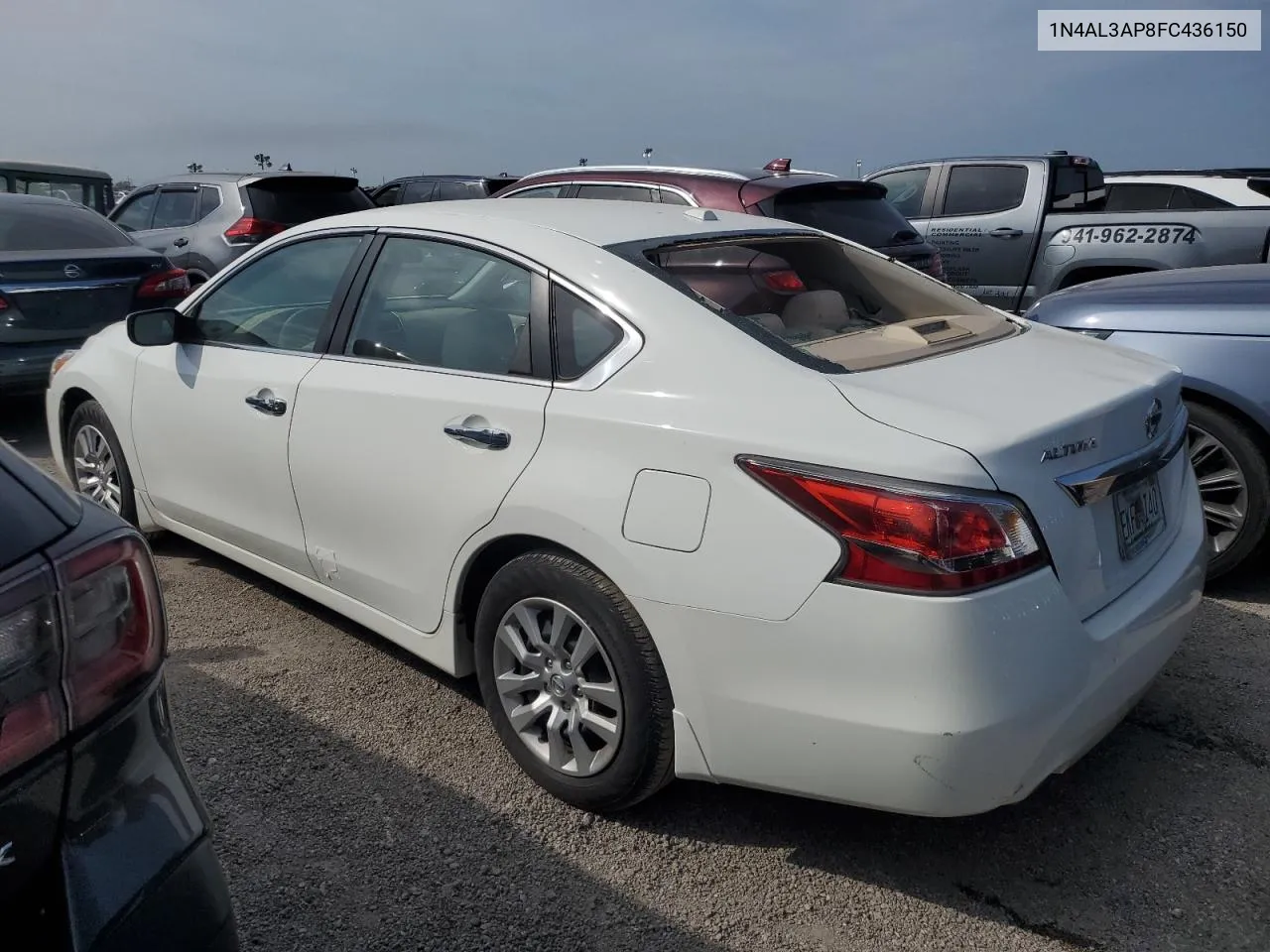 2015 Nissan Altima 2.5 VIN: 1N4AL3AP8FC436150 Lot: 76709874