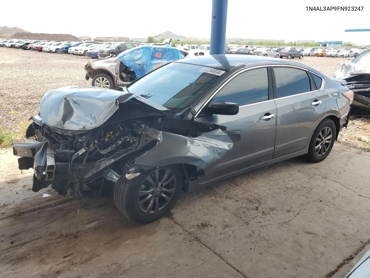 2015 Nissan Altima 2.5 VIN: 1N4AL3AP9FN923247 Lot: 76750124