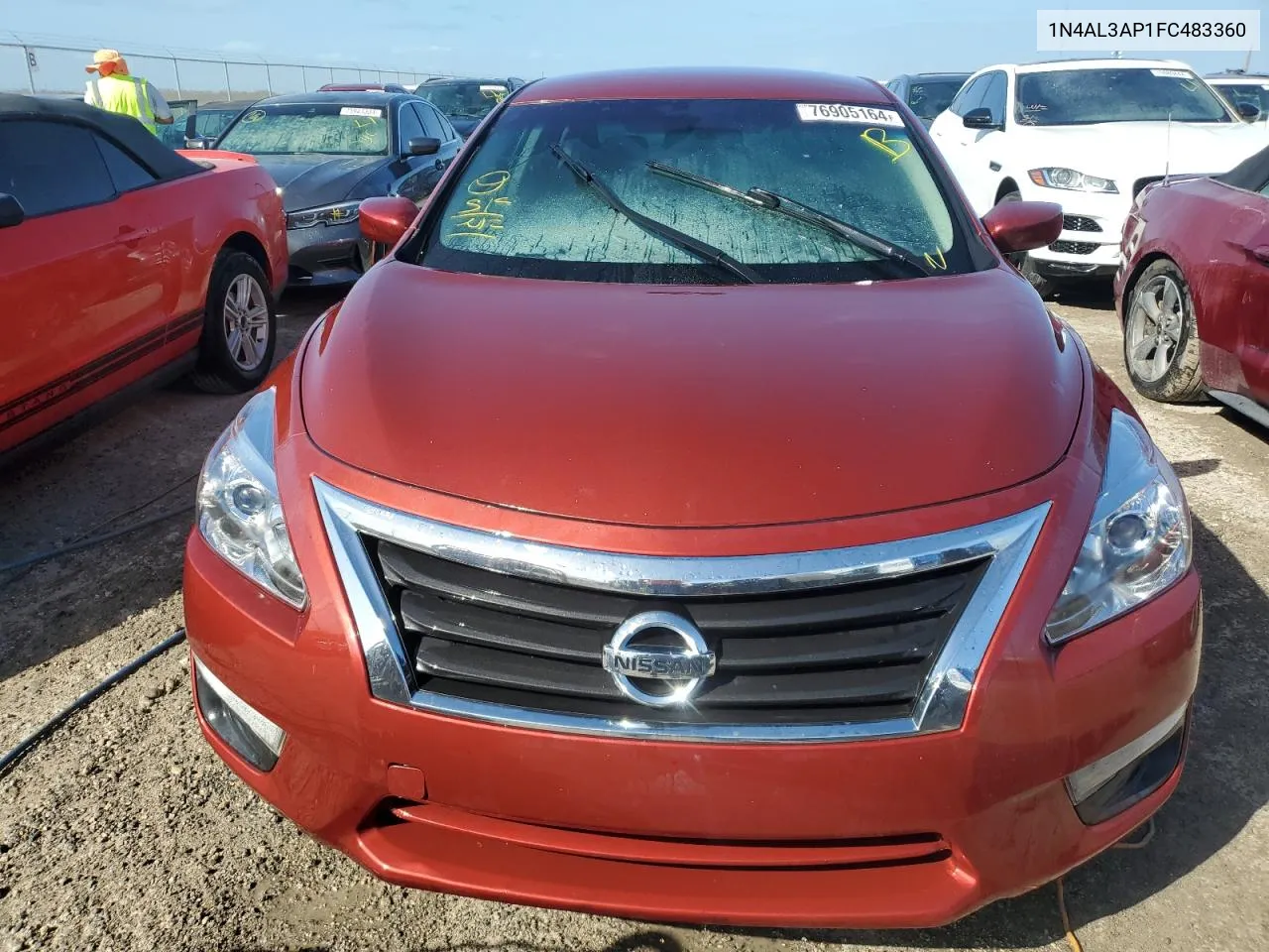 2015 Nissan Altima 2.5 VIN: 1N4AL3AP1FC483360 Lot: 76905164